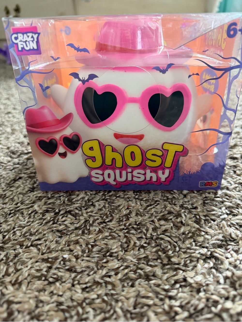 👻 RMS Crazy Fun Ghost Squishy Girl Pink Hat Halloween 2026 🤠